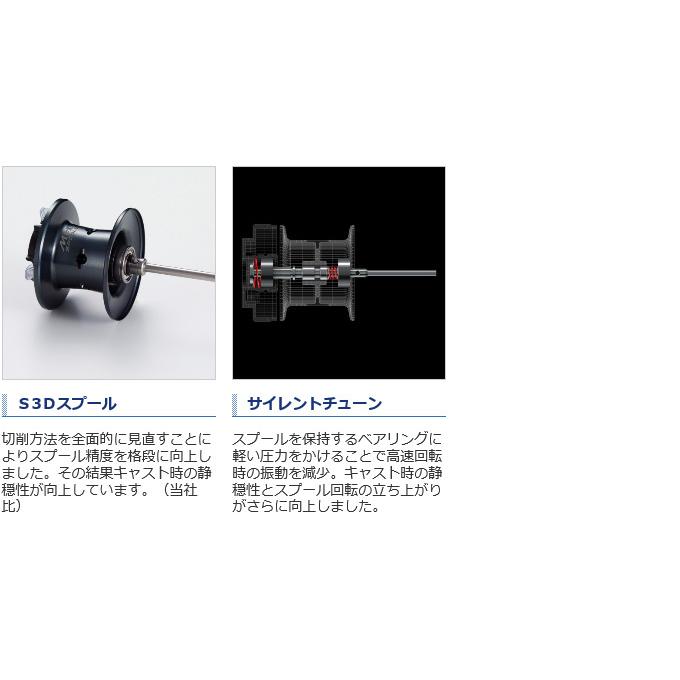 シマノ 21 カルカッタコンクエスト 100HG 右ハンドル (2021年モデル) ベイトキャスティングリール /(5)｜f-marunishi3｜07