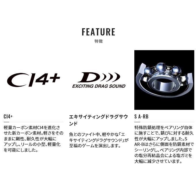 シマノ（SHIMANO） 21 バルケッタ 300HG 右ハンドル (2021年モデル