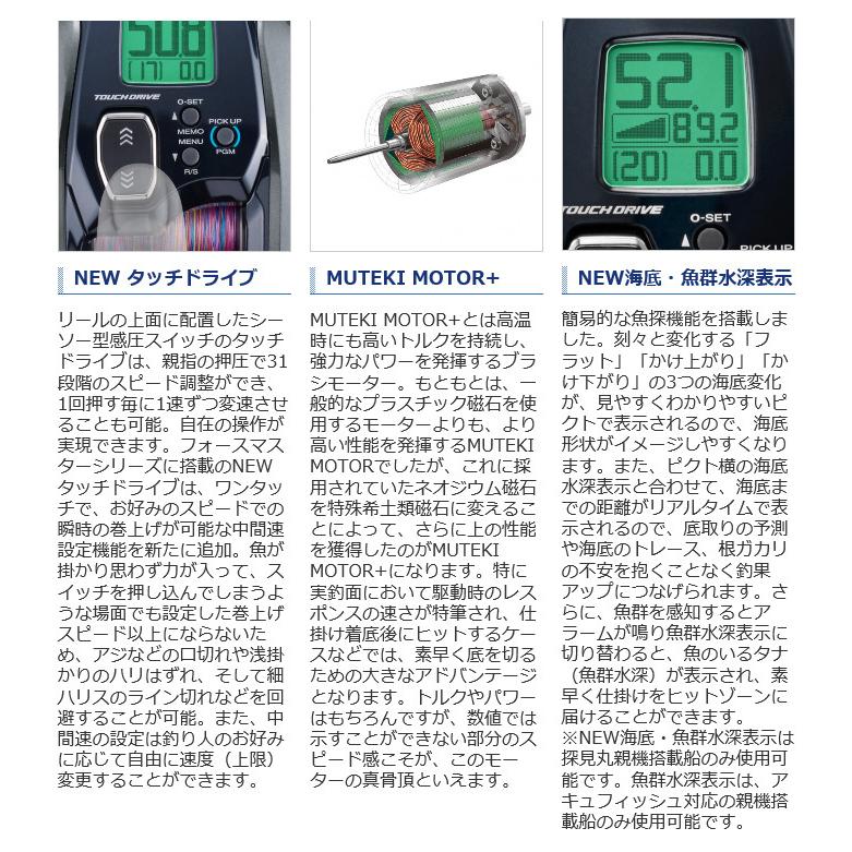 シマノ 21 フォースマスター 1000 右ハンドル (2021年モデル) 電動リール /(5)