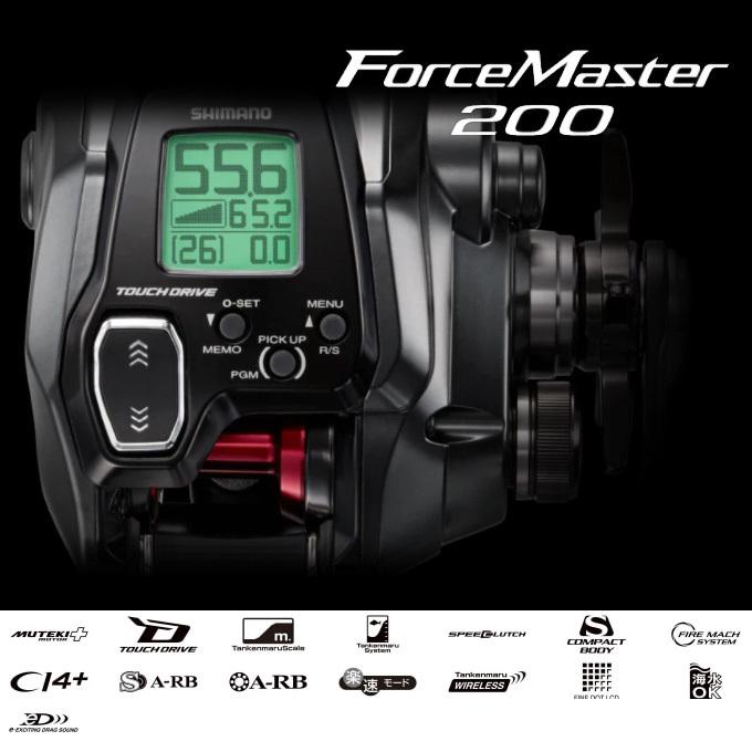 シマノ 22 フォースマスター 201 左ハンドル (2022年モデル シマノ 22 フォースマスター 201 左ハンドル (2022年モデル