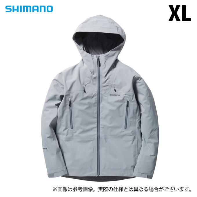 シマノ RA-021X (XL／グレー) ゴアテックス アングラーズシェル 