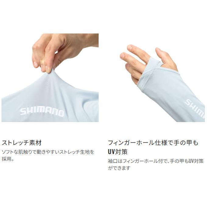 シマノ（SHIMANO） SH-060Y (チャコール L) サンプロテクション