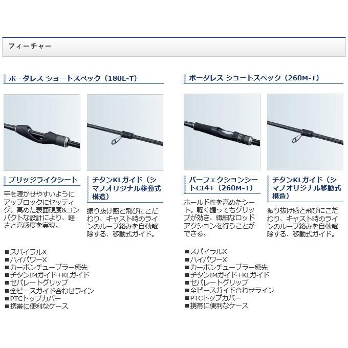 シマノ（SHIMANO） 【取り寄せ商品】 ボーダレス ショートスペック