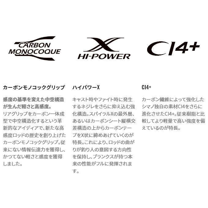 シマノ 22 ワールドシャウラ エクステンションバットBG Type B シマノ 22 ワールドシャウラ エクステンションバットBG Type B