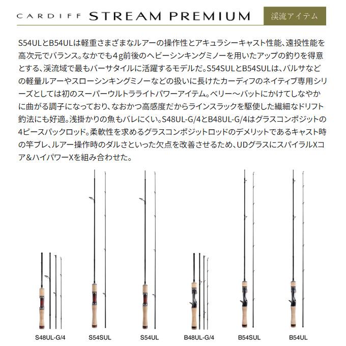 シマノ 24 カーディフ ストリームプレミアム B48UL-G/4 ベイト シマノ 24 カーディフ ストリームプレミアム B48UL-G/4 ベイト