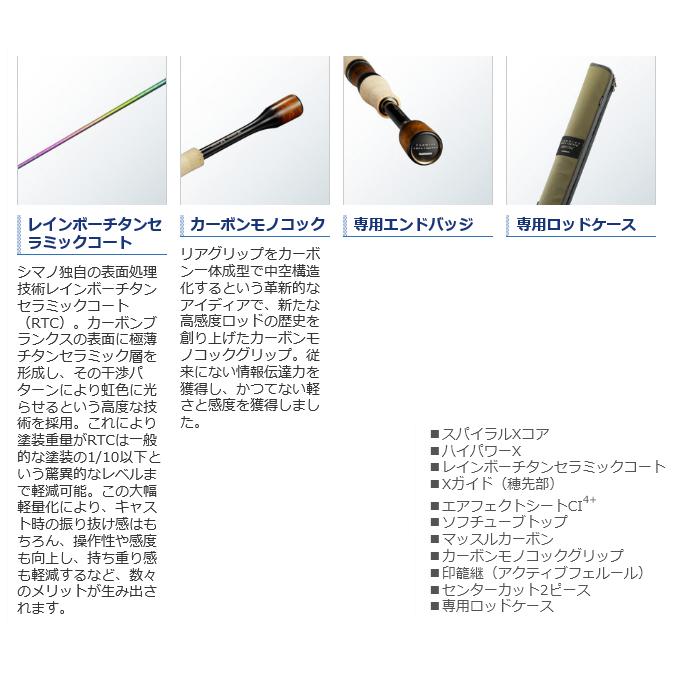 シマノ（SHIMANO） 20 カーディフ エリアリミテッド S66L (2020年