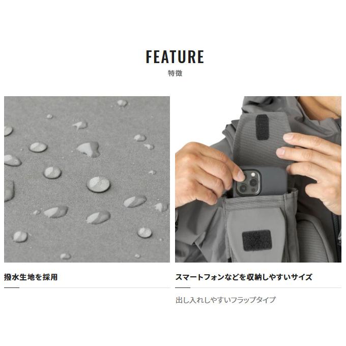 シマノ（SHIMANO） BP-202V (グレー) フラップポーチ (小物入れ・鞄