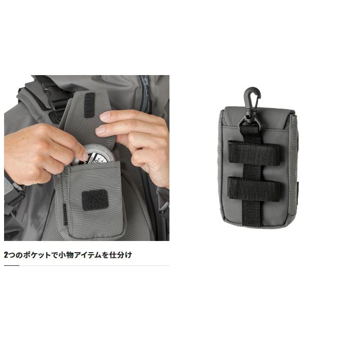 シマノ（SHIMANO） BP-202V (グレー) フラップポーチ (小物入れ・鞄