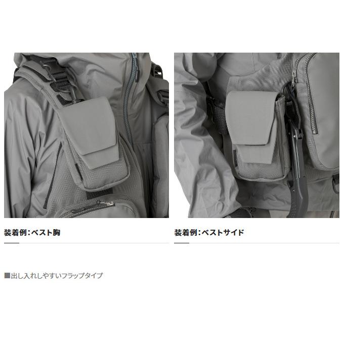 シマノ（SHIMANO） BP-202V (グレー) フラップポーチ (小物入れ・鞄