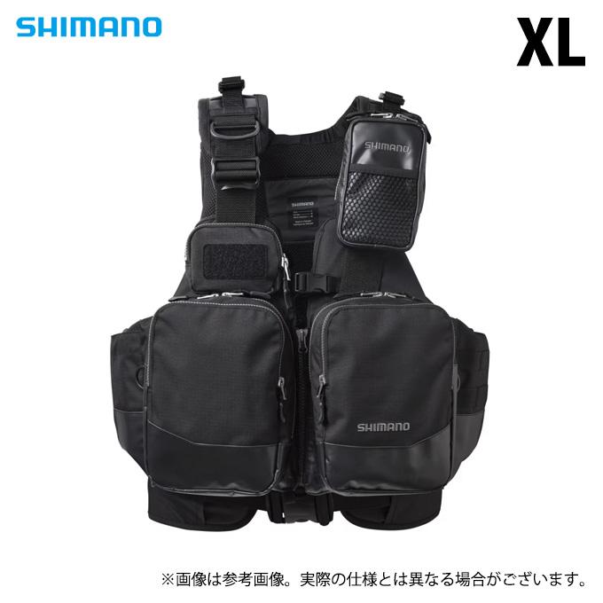 シマノ VF-275W (ブラック/XL) サーフトリッパーベスト シマノ VF-275W (ブラック/XL) サーフトリッパーベスト