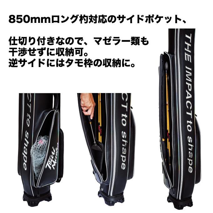 【中古/美品】 釣武者 スキニーシェイプロッドケース ヘッドリールイン ブラック  /K192Y 限定商品】釣武者 スキニーシェイプロッドケース ヘッドリールイン