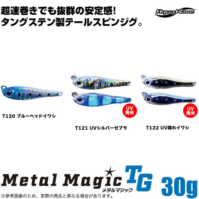コーモラン　アクアウェーブ　メタルマジックTG テールスピンジグまとめ売り CORMORAN（コーモラン） アクアウェーブ メタルマジックTG 30g CG