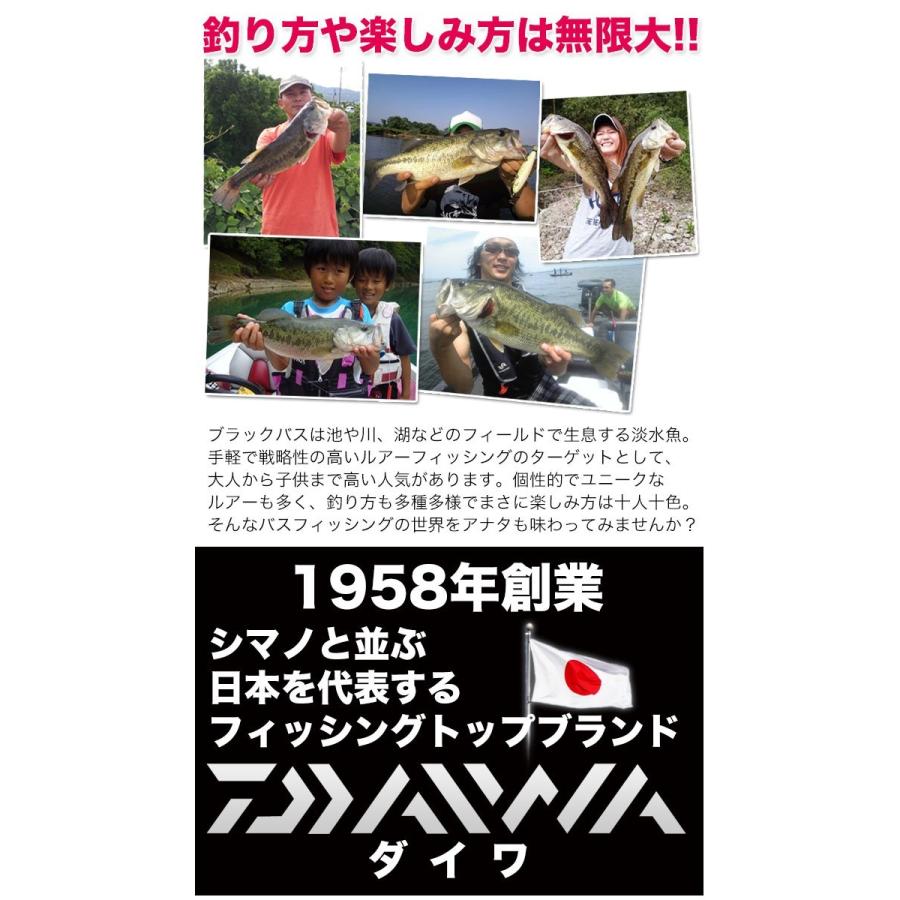DAIWA(釣り) DAIWA BASS X バス釣り入門セット (ベイトモデル DAIWA(釣り) DAIWA BASS X バス釣り入門セット (ベイトモデル