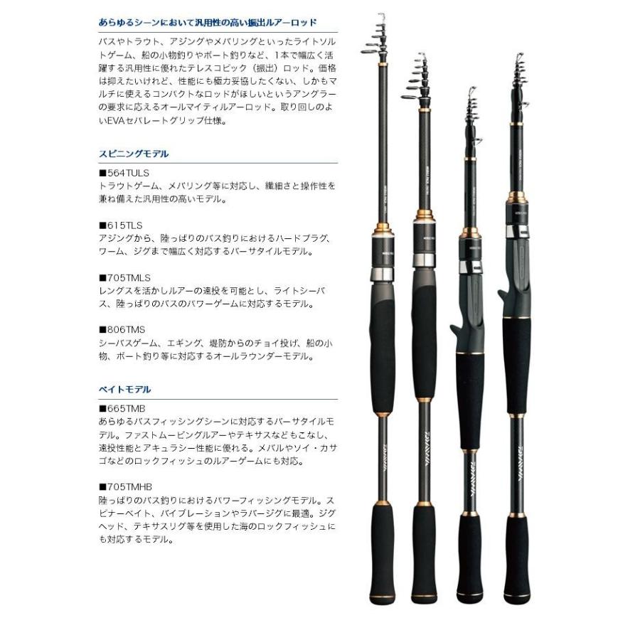 DAIWA（ダイワ） モバイルパック (705TMHB)(振出し式/モバイルパック