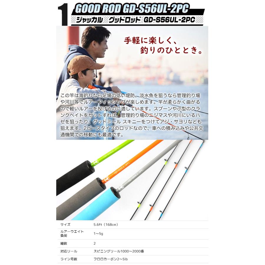 ジャッカル GOODシリーズ海釣りセット 【代引き決済不可】(G1) 【Σ04