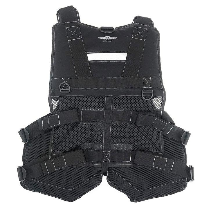 【新品】MCワークス ロックマンベスト 1R RMV-1R MCワークス ロックマンベスト 1R (RMV-1R)（ブラック×ホワイト