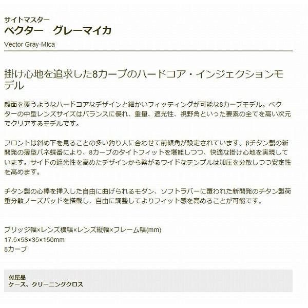 サイトマスター サイトマスター ベクター グレーマイカ (偏光グラス