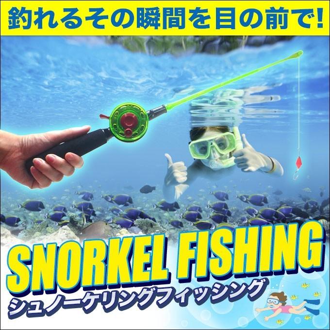 SPEAR SEALS シュノーケル フィッシング 魚を見ながら釣りができる！(5 