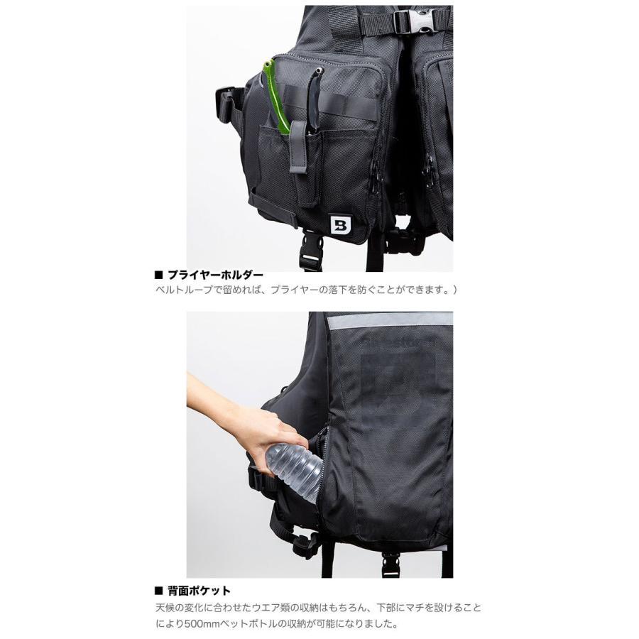 ブルーストーム レバンテ L2-BSJ41 ゲームベスト ブラック 楽天市場】ライフジャケット 釣り レジャー用 ゲームベスト レバンテ