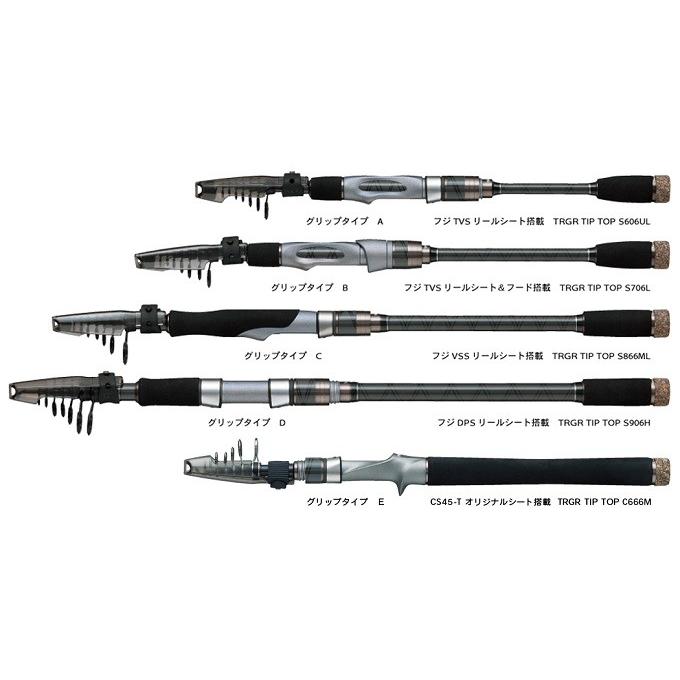 SHIMANO NASCI 1000 トラギア ティップ トップ S606UL alpha tackle（アルファタックル） 【取り寄せ商品】アルファタックル
