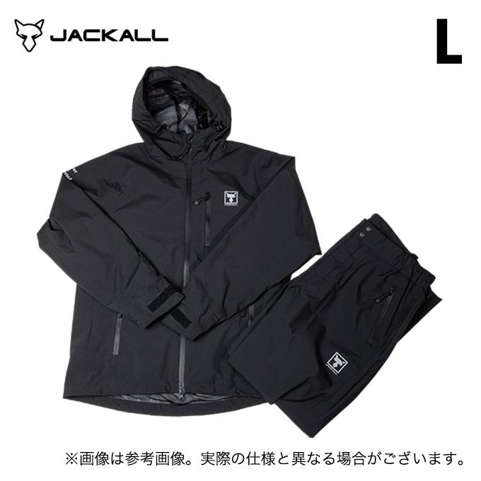 JACKALL（ジャッカル） RFジャケットセットアップ (ブラック／L