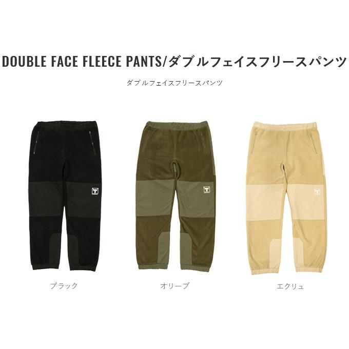 JACKALL（ジャッカル） ダブルフェイスフリースパンツ (ブラック／XL