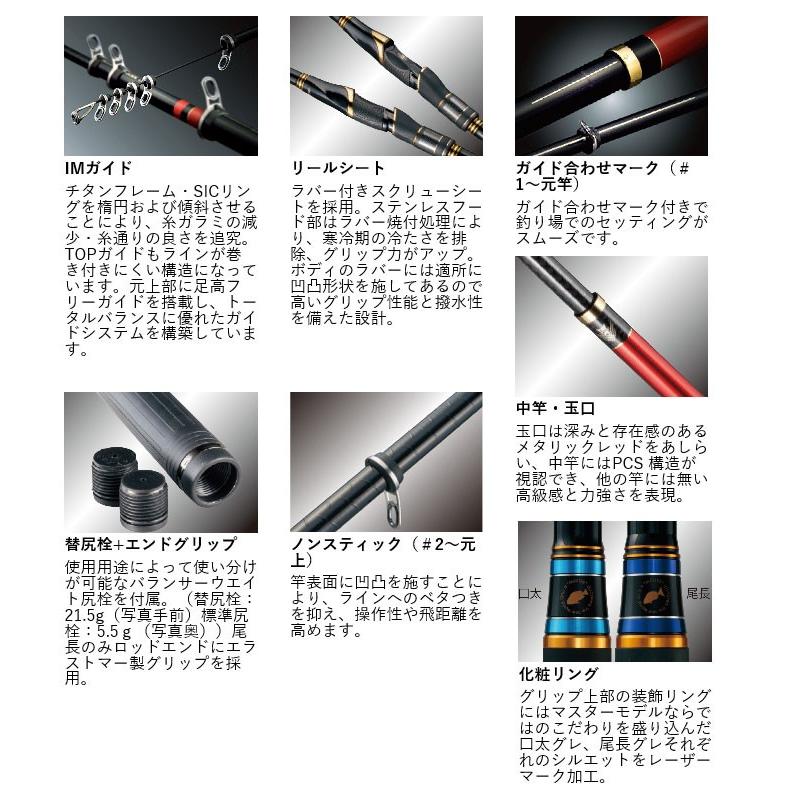 Gamakatsu 【取り寄せ商品】 がまかつ がま磯 マスターモデルII 尾長