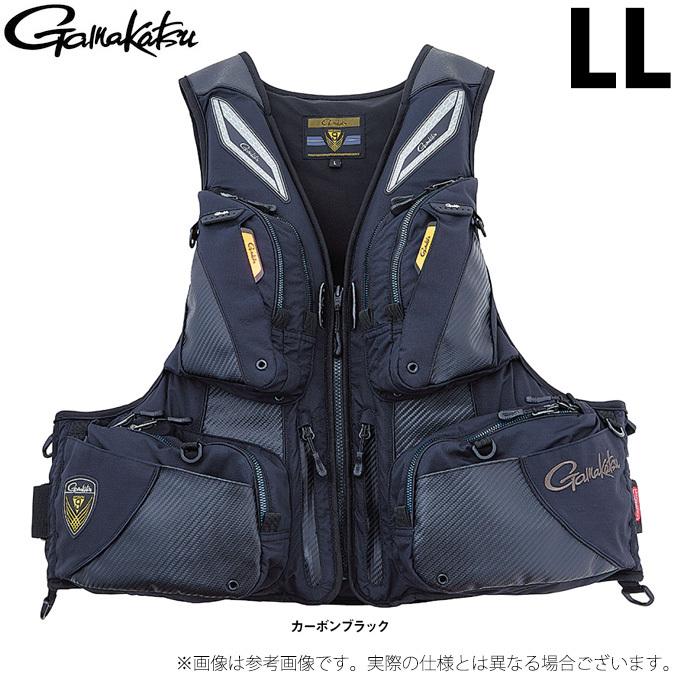 がまかつ GM-2192 カーボンブラック サイズLL Gamakatsu（がまかつ） 【取り寄せ商品】 GM2192 (カーボンブラック ウェア