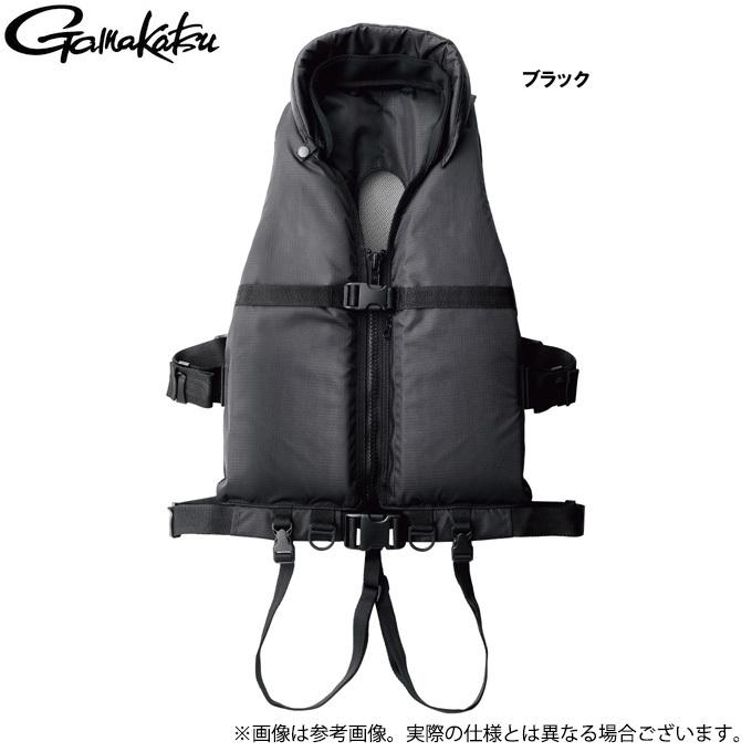 LUXXE - 【取り寄せ商いもの】 がまかつ ラグゼ LE902 (黒いこと／F) スペクトラ(R)ロックトレックPFD (耐久年数限りない) /(c) 【Σ03】 フィッシングウエア-ライフジャケット