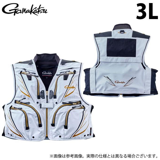 Gamakatsu 【取り寄せ商品】 がまかつ GM2327 (3L/ホワイト Gamakatsu 【取り寄せ商品】 がまかつ GM2327 (3L/ホワイト