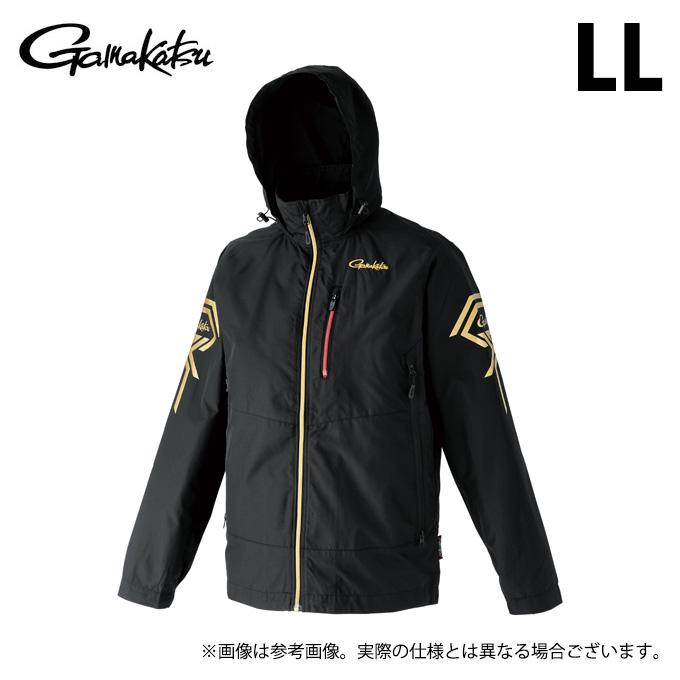 ガマカツウインドブレーカーGM3721 Gamakatsu（がまかつ） 【取り寄せ商品】 GM3721 (ブラック×ゴールド