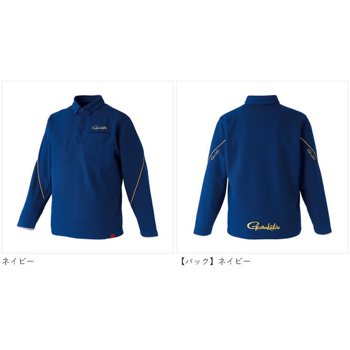 【取り寄せ商品】 がまかつ GM3731 (LL／ネイビー) フィッシングシャツロングスリーブ (フィッシングウェア・鮎用品) /Gamakatsu /(c) 【Σ01】