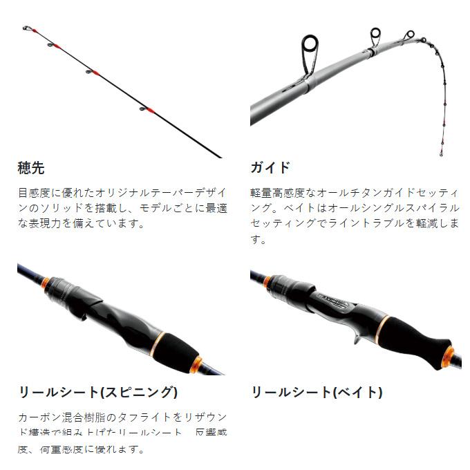 Gamakatsu（がまかつ） ラグゼ EGTR XX (S65M-solid) 品名コード