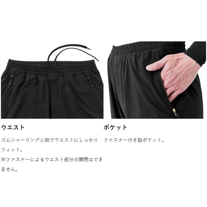 【取り寄せ商品】 がまかつ GM3763 (5L／ブラック×ブラック) サマードライショーツ(アルテマクールタイツ付き) (フィッシングウェア) /24SS /(c) 【Σ01】の画像