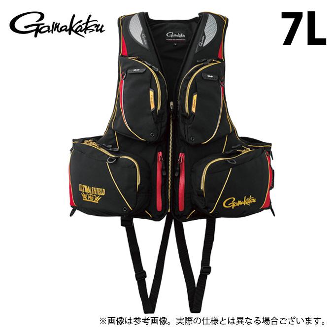 Gamakatsu（がまかつ） 【取り寄せ商品】 GM2183 (7L／ブラック×レッド