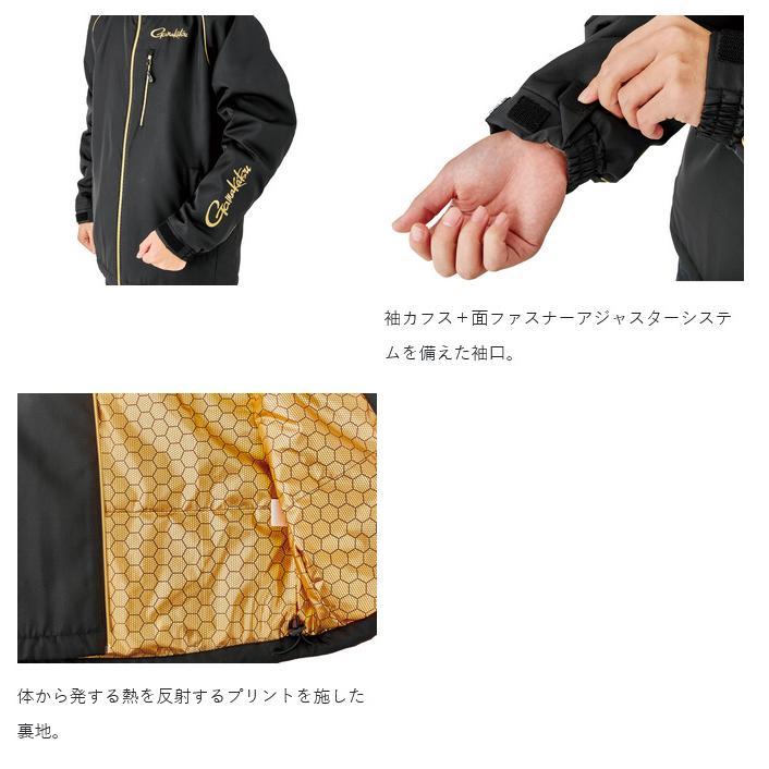 【取り寄せ商品】 がまかつ GM3795 (ブラック×ブラック／M) コアサーモジャケット (フィッシングウェア／2025年秋冬モデル) /25AW /(c) 【Σ01】_5