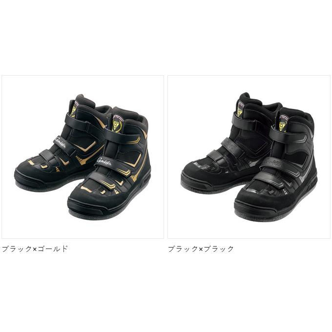 【取り寄せ商品】 がまかつ GM4514 (ブラック×ゴールド／LL) フェルトスパイクシューズ(パワータイプ) (靴・シューズ) /(c) 【Σ01】