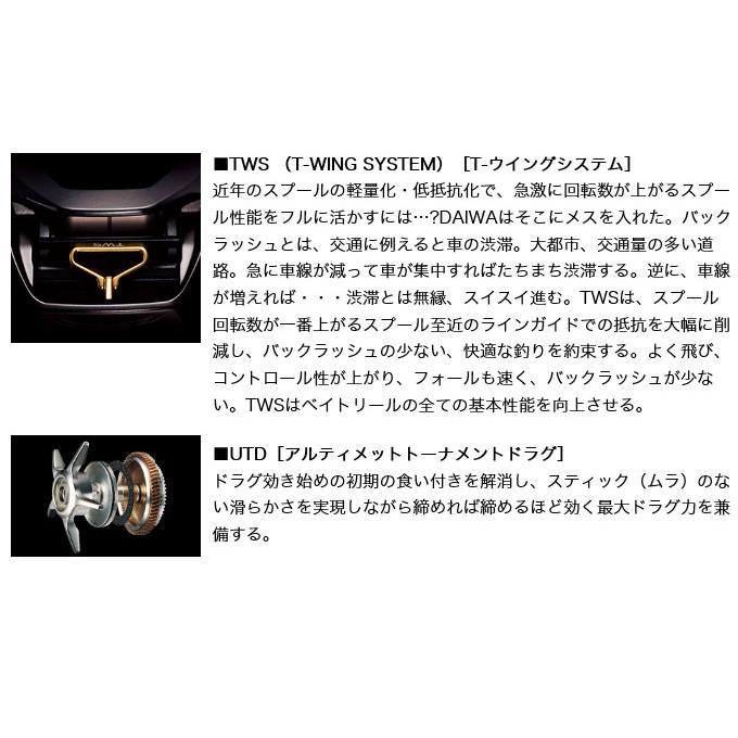 DAIWA（ダイワ） 21 ジリオン SV TW 1000PL (左ハンドル/ギア比：5.5