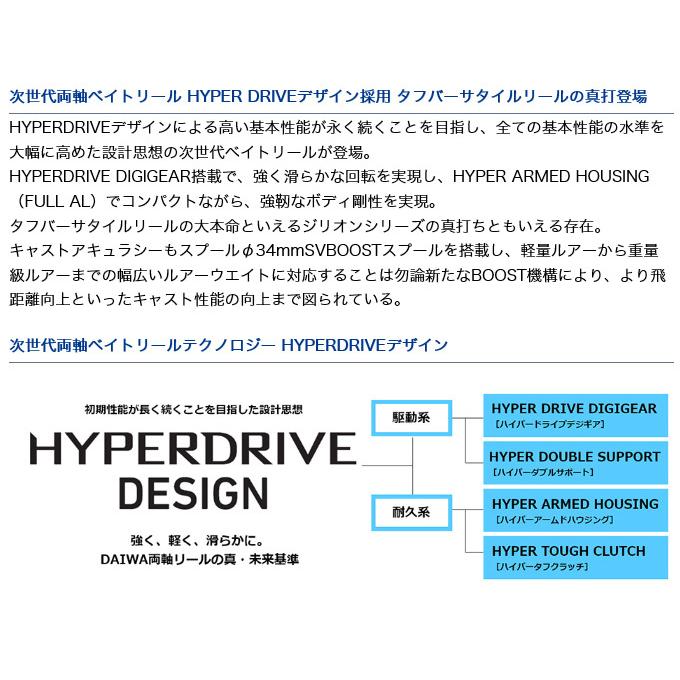 ダイワ 21 ジリオン SV TW 1000HL (左ハンドル/ギア比：7.1) 2021年モデル/ベイトキャスティングリール /(5)｜f-marunishi｜03