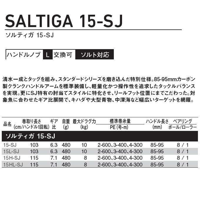 DAIWA(釣り) ダイワ 22 ソルティガ 15-SJ (右ハンドル) 2022年 DAIWA(釣り) ダイワ 22 ソルティガ 15-SJ (右ハンドル) 2022年
