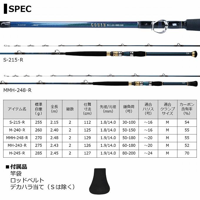 DAIWA（ダイワ） 【目玉商品】ダイワ ゴウイン 落とし込み S-215・R