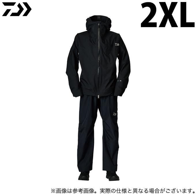 Daiwa フィッシングスーツ　ブラック　DR-1221a ゴアテックス DAIWA（ダイワ） 【取り寄せ商品】 DR-1221A (2XL／ブラック