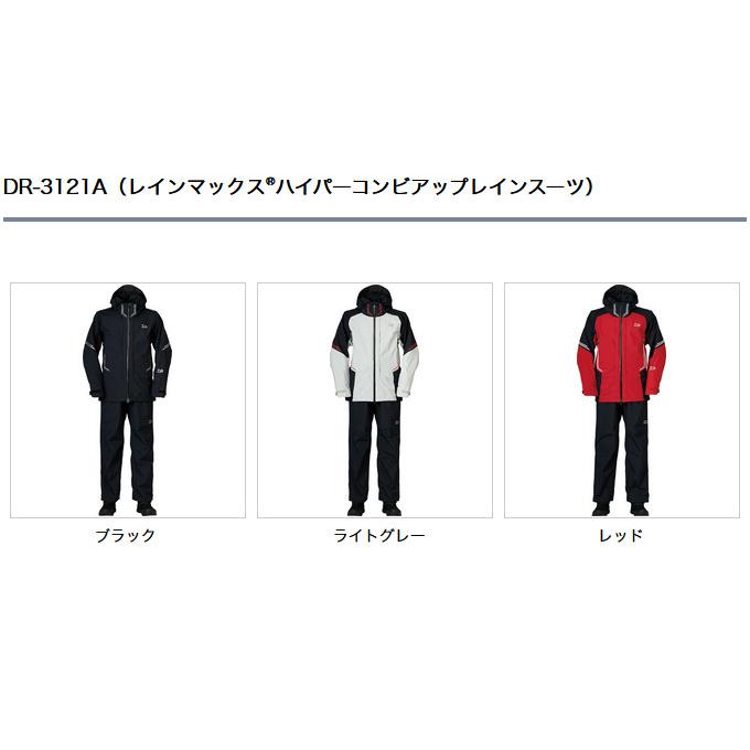 ダイワ 釣りウエア レッド グレー Mサイズ