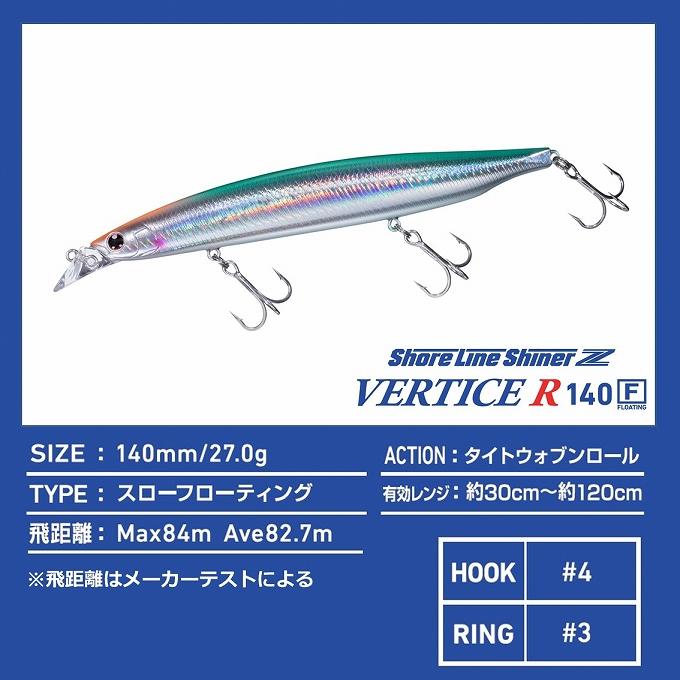 【目玉商品】ダイワ ショアラインシャイナーZ バーティス R 140F (3Dイナッ子) シーバスルアー/ミノー｜f-marunishi｜06