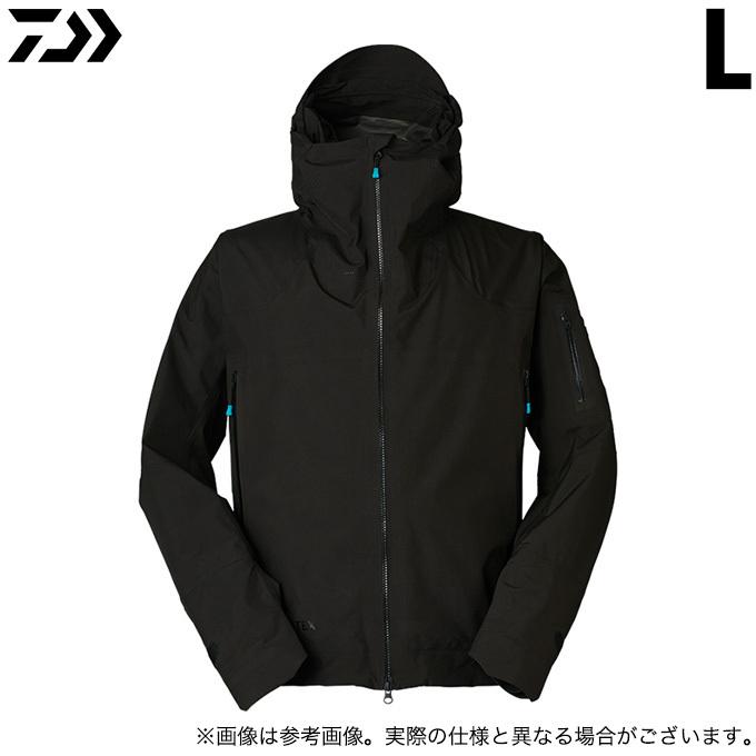 【取り寄せ商品】 ダイワ DR-1622J (ブラック／L) ゴアテックス パックライト(R) EGレインジャケット (フィッシングウェア／2022年春夏モデル) /(c) 【Σ01】