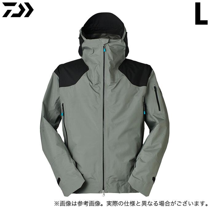 【取り寄せ商品】 ダイワ DR-1622J (グレー／L) ゴアテックス パックライト(R) EGレインジャケット (フィッシングウェア／2022年春夏モデル) /(c) 【Σ01】