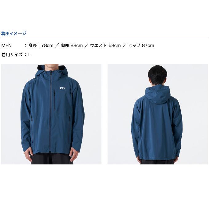 DAIWA DR-2222J レインマックスストレッチ レインジャケットブラック DAIWA（ダイワ） 【取り寄せ商品】 DR-2222J (ブラック／XL) レイン