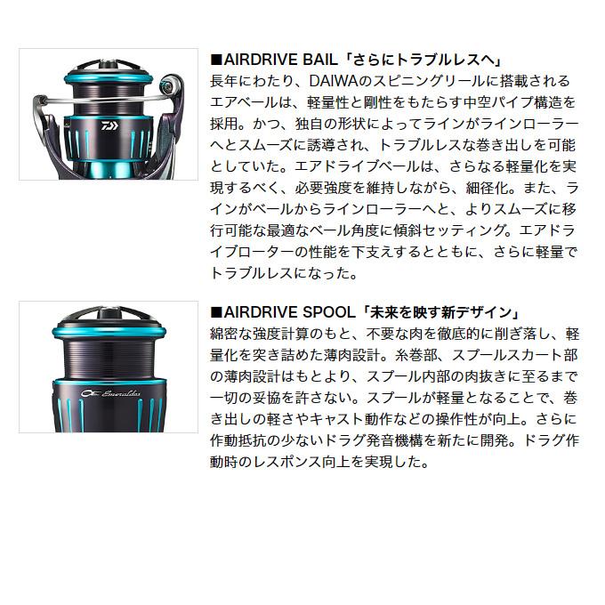 DAIWA（ダイワ） 23 エメラルダス RX LT2500-XH-DH ダブルハンドル