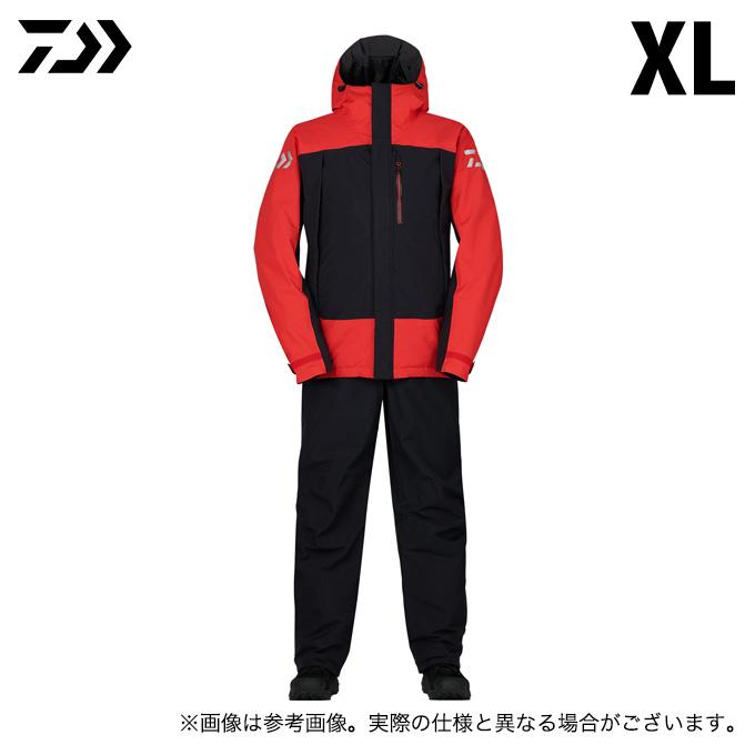 【新品未使用】ダイワ　レインマックス ハイロフトウィンタースーツDW-3423 DAIWA（ダイワ） 【取り寄せ商品】 DW-3423 (レッド／XL) レイン