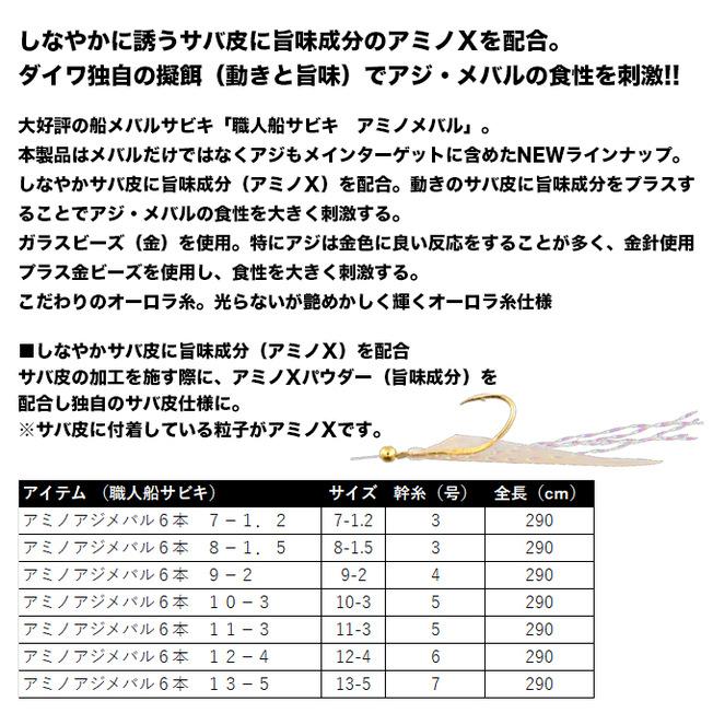 DAIWA（ダイワ） (8)【目玉商品】ダイワ 職人船サビキ アミノアジ